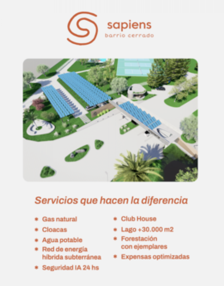 SAPIENS Barrio Cerrado - Alvarez