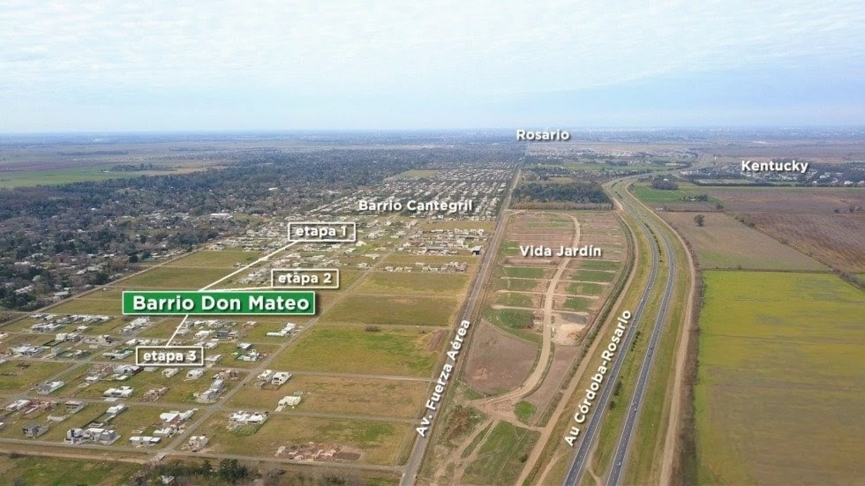 LOTE EN DON MATEO BARRIO ABIERTO Etapa II . Funes